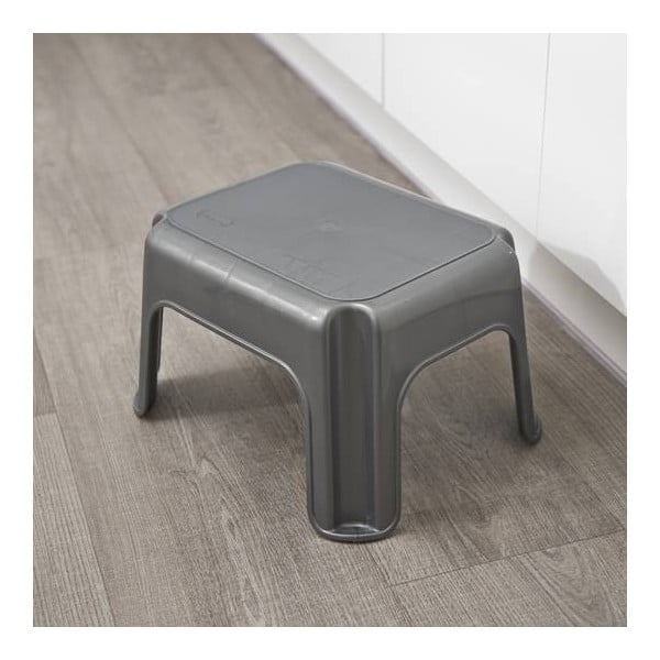 Scaun Addis Step Stool Metallic, gri-image-2