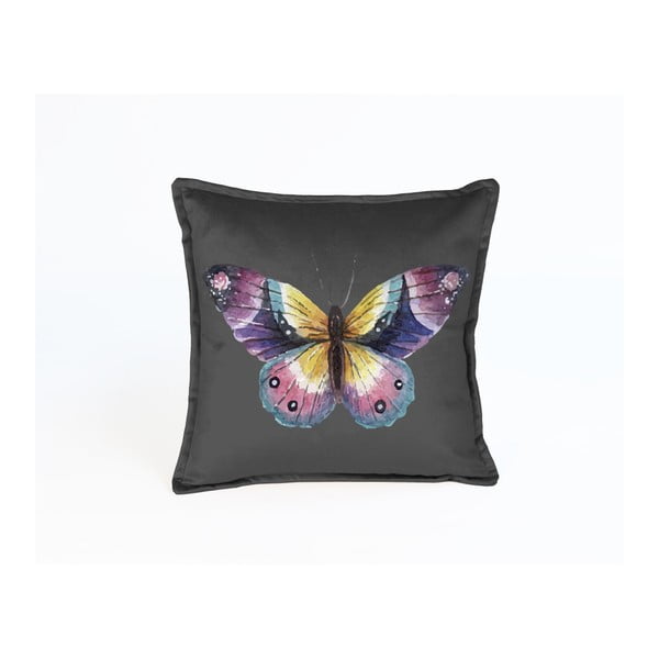 Față de pernă reversibilă din catifea Surdic Butterfly Puro, 45 x 45 cm