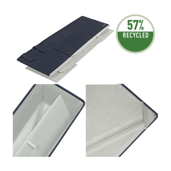 Cutie de depozitare gri închis din material textil Hot Desking – Leitz-image-2