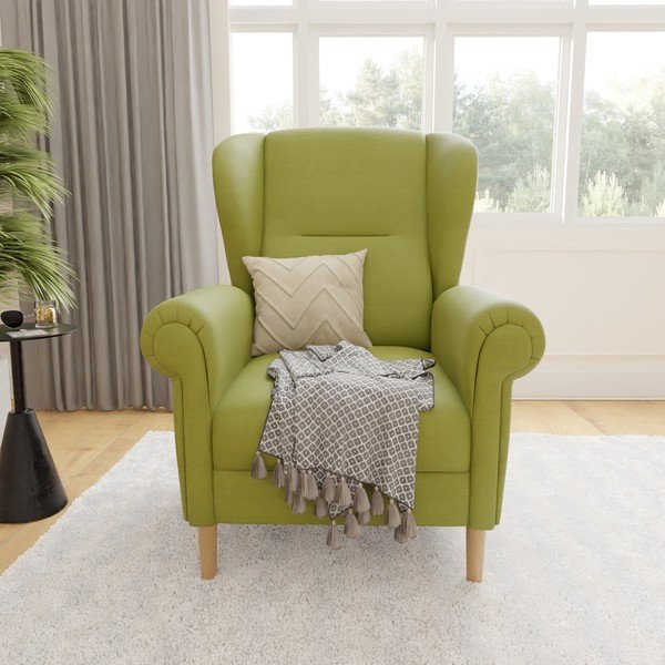 Fotoliu verde wing Swan – Ropez-image-1