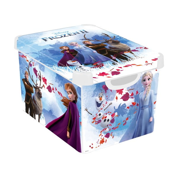 Cutie de depozitare cu capac pentru copii Curver Frozen, 22 l