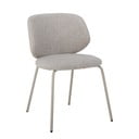 Scaune de dining gri-deschis 2 buc. Ponte – Bloomingville