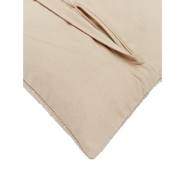 Față de pernă decorativă din bumbac Westwing Collection Ilari, 45 x 45 cm, bej-image-2