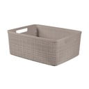 Coș de depozitare de depozitare din plastic 36x28x15 cm Jute M – Curver