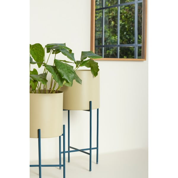 Ghivece decorative 2 buc. din metal ø 25 cm Airy – Hübsch-image-3