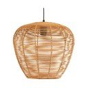 Abajur în culoare naturală ø 38 cm Latvia – Light & Living