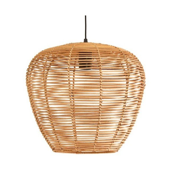 Abajur în culoare naturală ø 38 cm Latvia – Light & Living