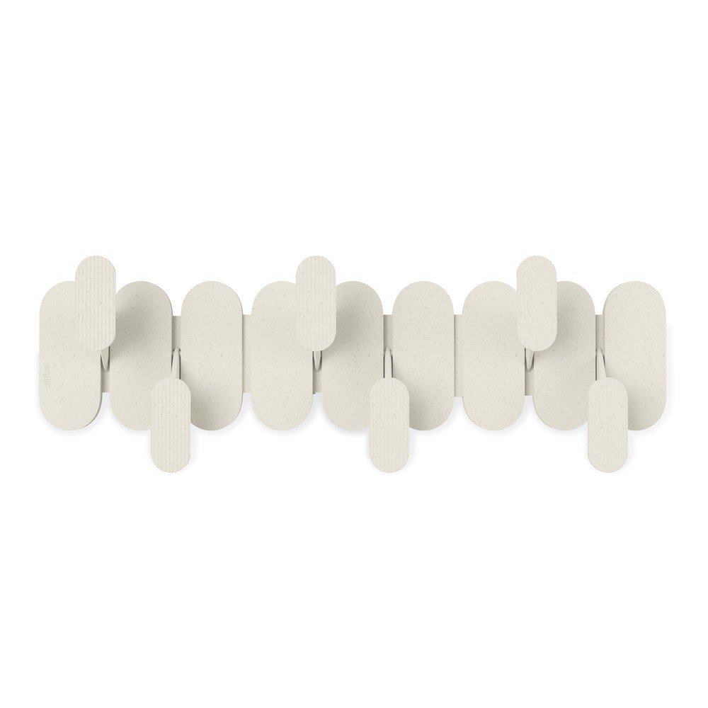 Cuier de perete bej din otel 16 cm Tempo – Umbra