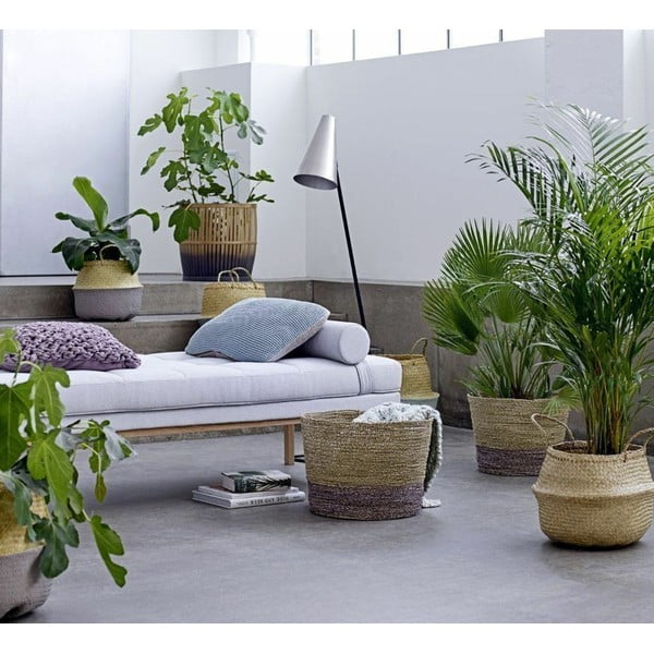 Coș de depozitare din iarbă de mare Bloomingville Basket, ø 40 cm-image-4