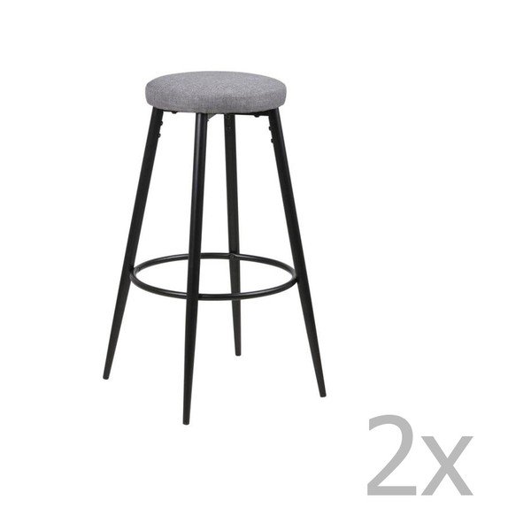Scaun bar Actona Hector, gri