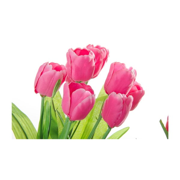 Set 3 flori artificiale în ghiveci Casa Selección Tulip-image-1