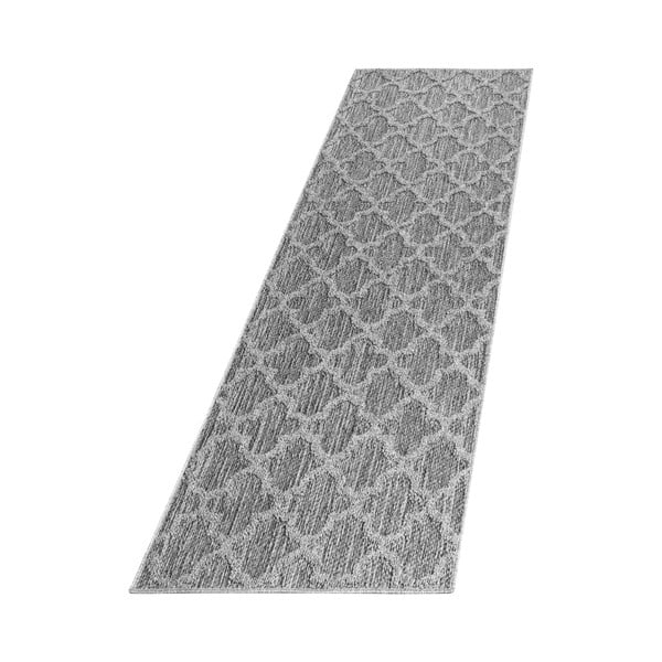 Covor tip traversă de exterior gri 80x250 cm Patara – Ayyildiz Carpets