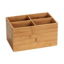 Organizator din bambus pentru baie cu 4 compartimente Wenko Terra
