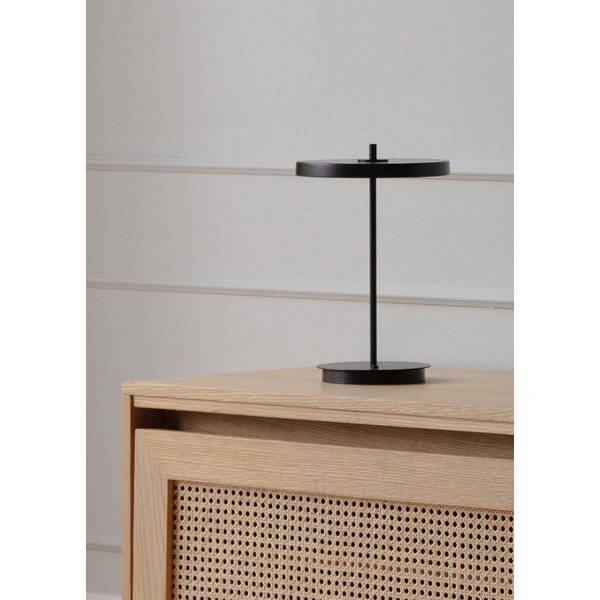 Veioză neagră LED din metal cu abajur din metal (înălțime 31 cm) Asteria Move – UMAGE-image-3