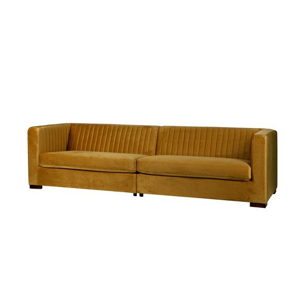 Canapea BePureHome Nouveau, portocaliu închis-image-4