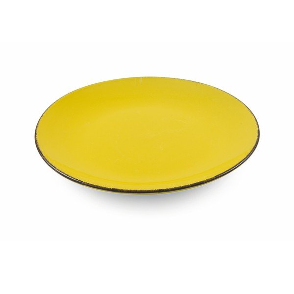 Set 6 farfurii din ceramică Villa d´Este Baita, ø 27 cm, galben