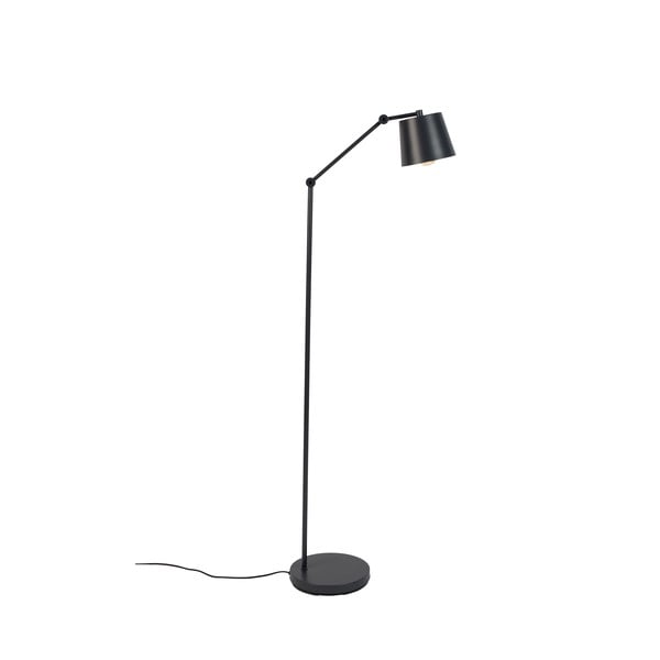 Lampadar negru cu abajur din metal (înălțime 135 cm) Hajo – White Label
