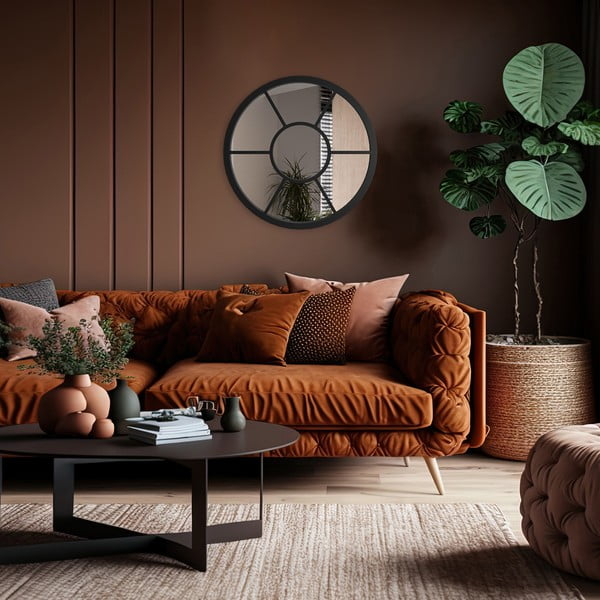 Oglindă de perete ø 50 cm Helen – Styler-image-1