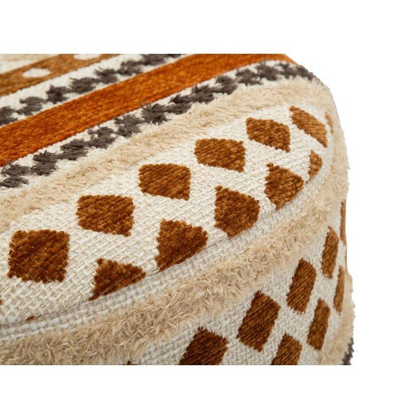 Puf maro/bej Ethnic  – Mauro Ferretti-image-4