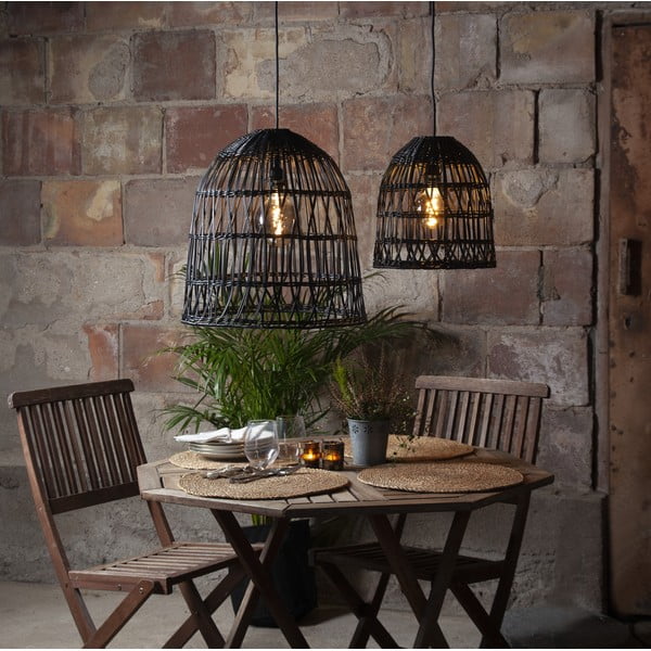 Abajur negru ø 30 cm Knute – Star Trading-image-1