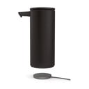 Dozator de săpun lichid negru mat automat din oțel 414 ml – simplehuman