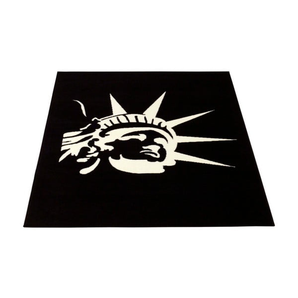 Covor Hanse Home Liberty, 140 x 200 cm, negru 