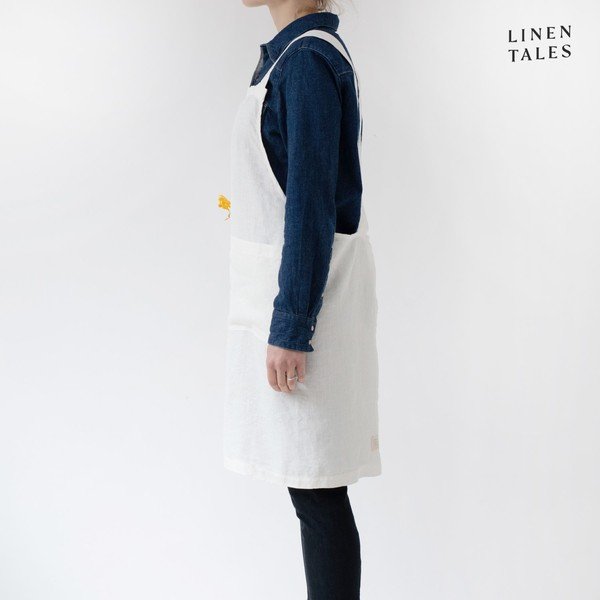 Șorț din in Crossback – Linen Tales-image-1
