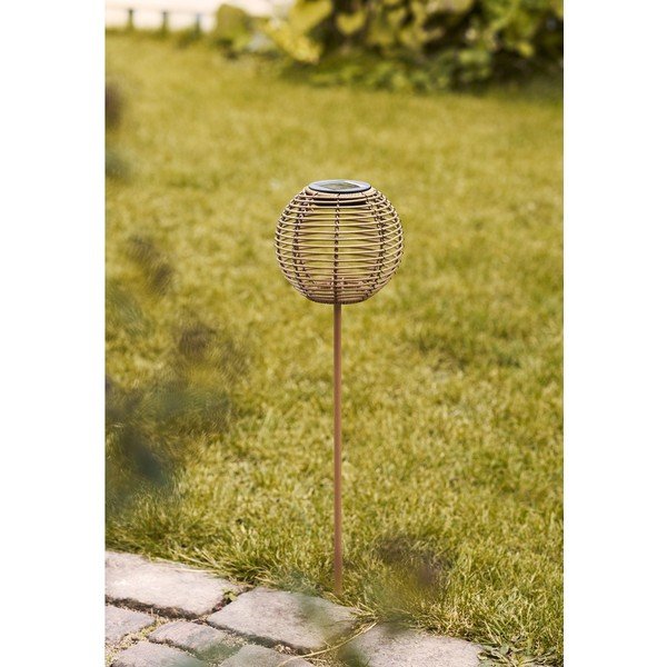 Corp de iluminat pentru exterior LED tip țepușă, de sol solar ø 17 cm Carlisle – House Nordic-image-3