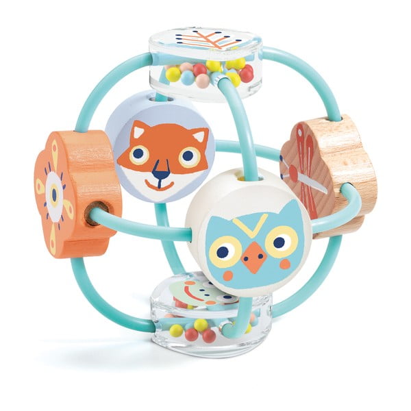 Jucărie zornăitoare din lemn Djeco BabyBali