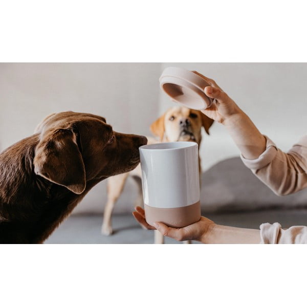 Recipient pentru gustări-recompensă Coppa Greige – MiaCara-image-1