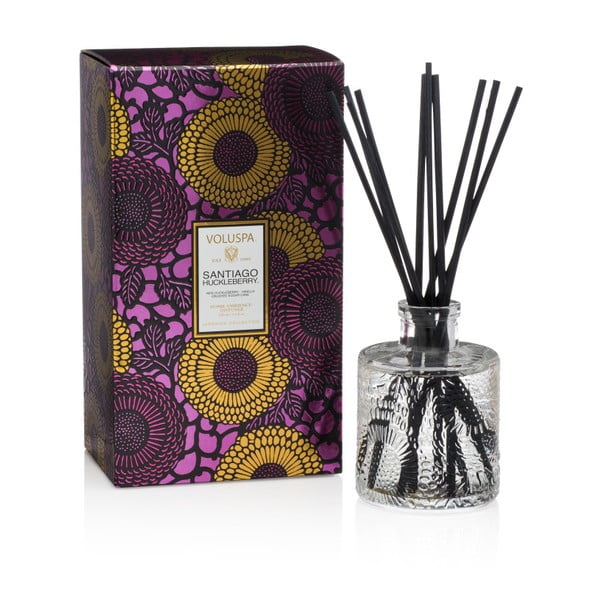 Difuzor de parfum Voluspa Limited Edition, aromă de afine, vanilie și zahăr, 4-6 luni