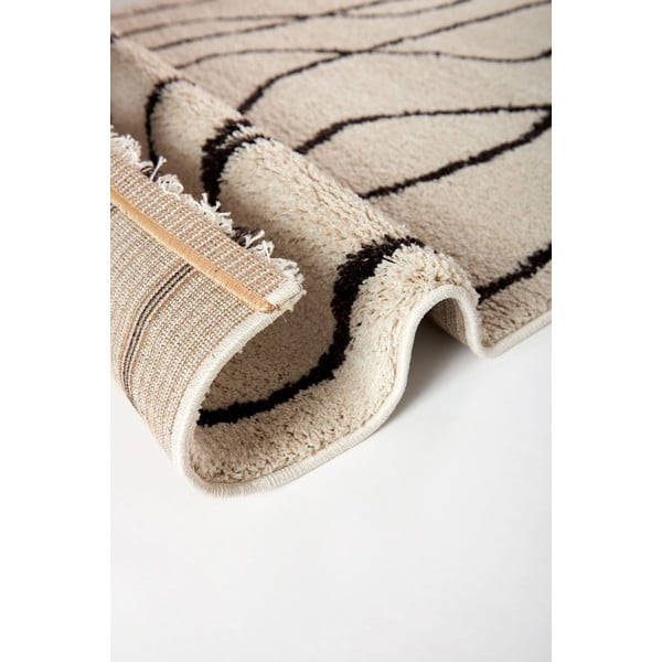 Covor alb/negru 160x230 cm Routa – Universal-image-1