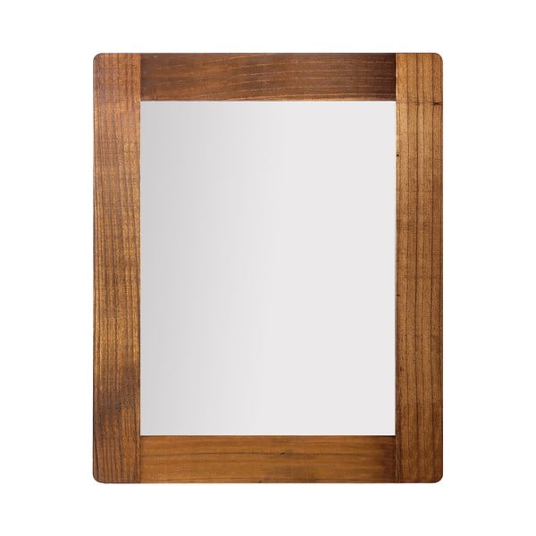 Oglindă cu ramă din lemn Moycor Flash, 80 x 100 cm