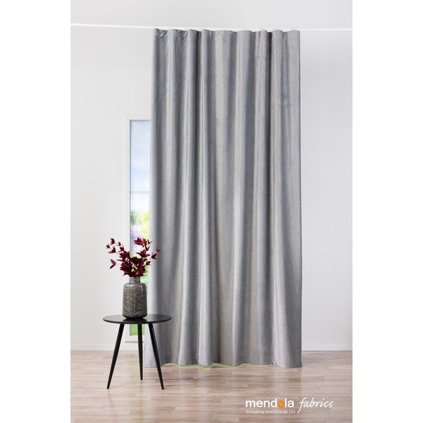 Draperie gri din catifea 140x260 cm Roma – Mendola Fabrics-image-2