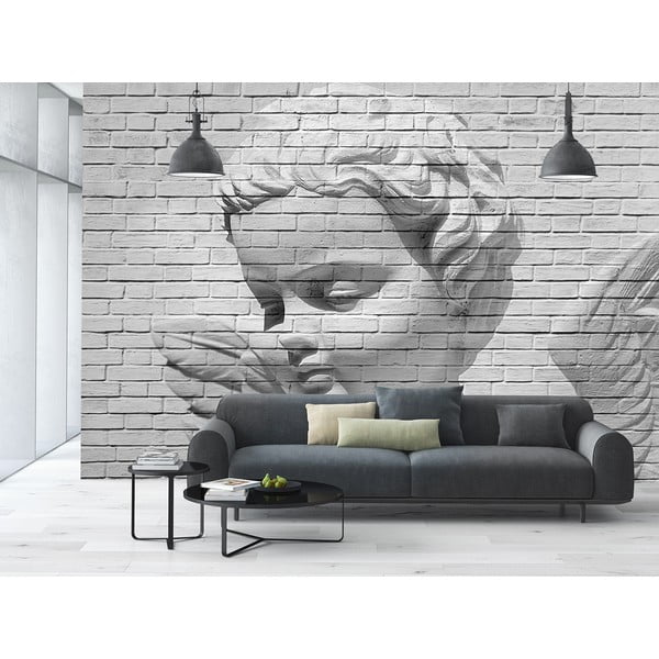 Tapet în format mare Angel Brick Wall, 366x254 cm