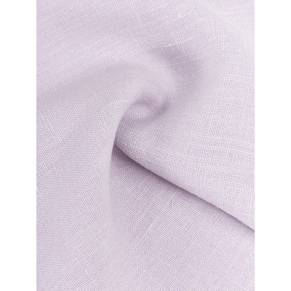 Față de pernă decorativă din in Westwing Collection Luana, 50 x 50 cm, roz-image-2