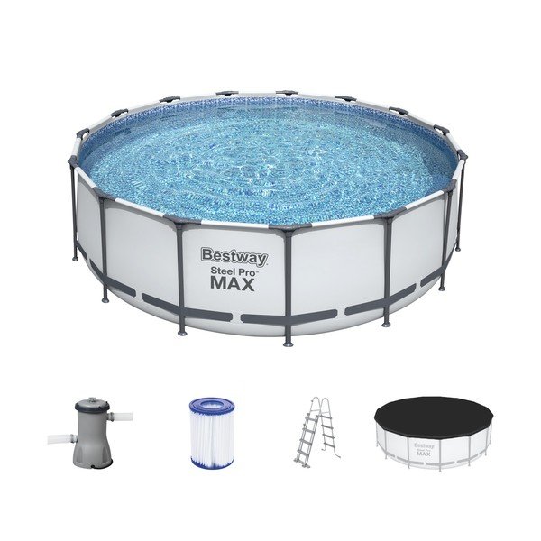 Piscină cu structură solidă ø 457 cm adâncime 122 cm Max – Bestway-image-2