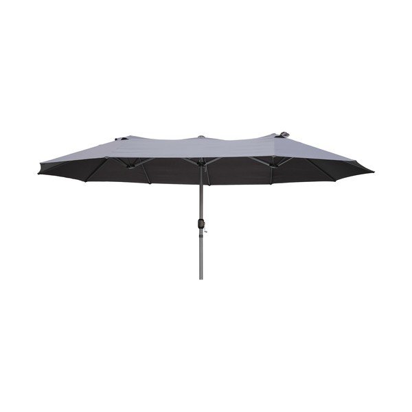 Umbrelă de soare maro deschis 265x460 cm – Garden Pleasure-image-1