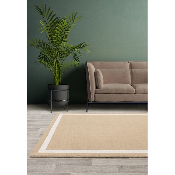 Covor bej handmade din lână 200x300 cm Albi – Asiatic Carpets-image-1