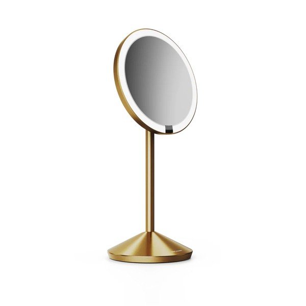 Oglindă cosmetică (mărire 5x) cu led/de mărire ø 12 cm – simplehuman-image-3