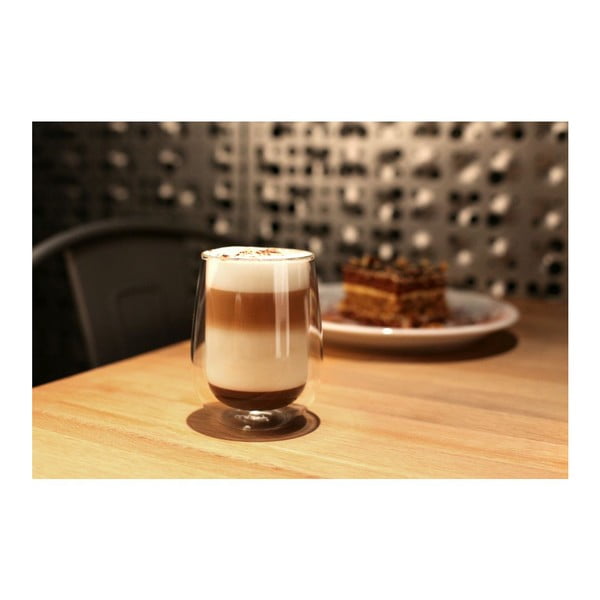 Pahar cu perete dublu Vialli Design Amo, 400 ml-image-1