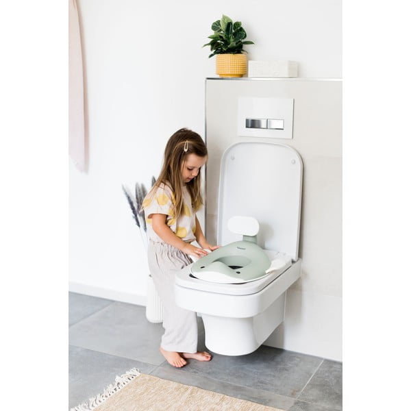 Reductor capac WC  pentru copii verde - Kindsgut-image-1