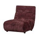 Fotoliu burgundy cu tapițerie din chenille Observe – WOOOD