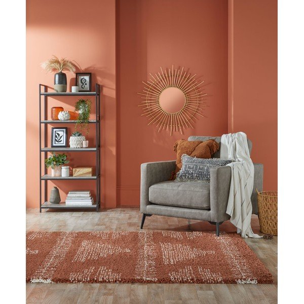 Covor Flair Rugs Zane, 120x170 cm, roșu-închis-image-4