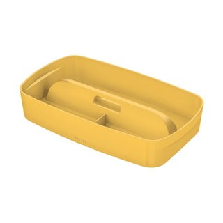 Organizator de birou din plastic galben MyBox - Leitz