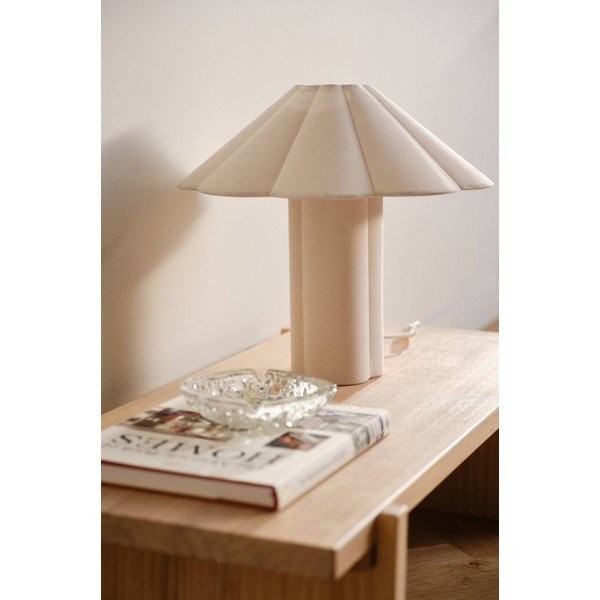 Veioză crem din in (înălțime 38 cm) Gerd – Jotex-image-2