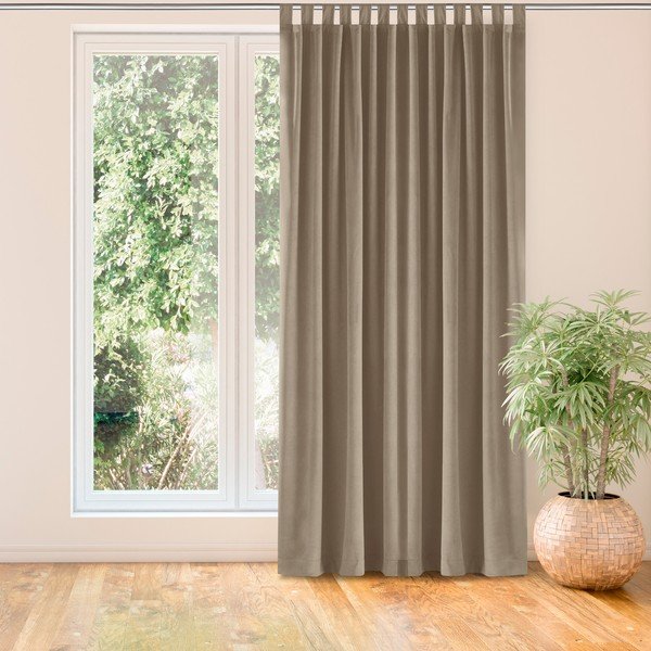 Draperie bej 265x270 cm Vila – Homede-image-1