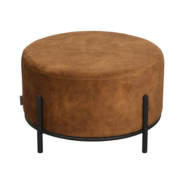 Taburet maro cu tapițerie din catifea Troy – LABEL51-image-3