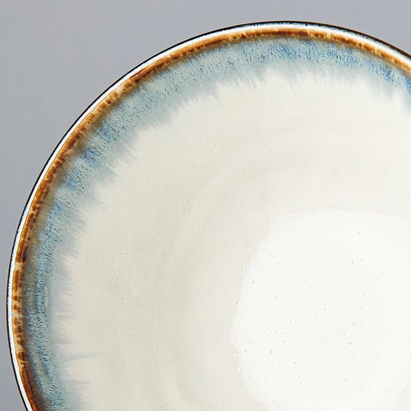 Bol din ceramică pentru udon / tăiței japonezi MIJ Aurora, ø 20 cm, alb-image-3