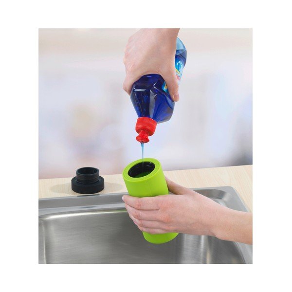 Dozator pentru detergenți Wenko Squeeze, 250 ml, verde-image-2